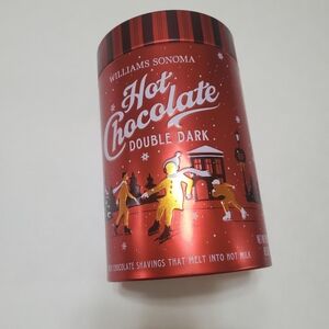 Empty Williams Sonoma Hot Chocolate Tin